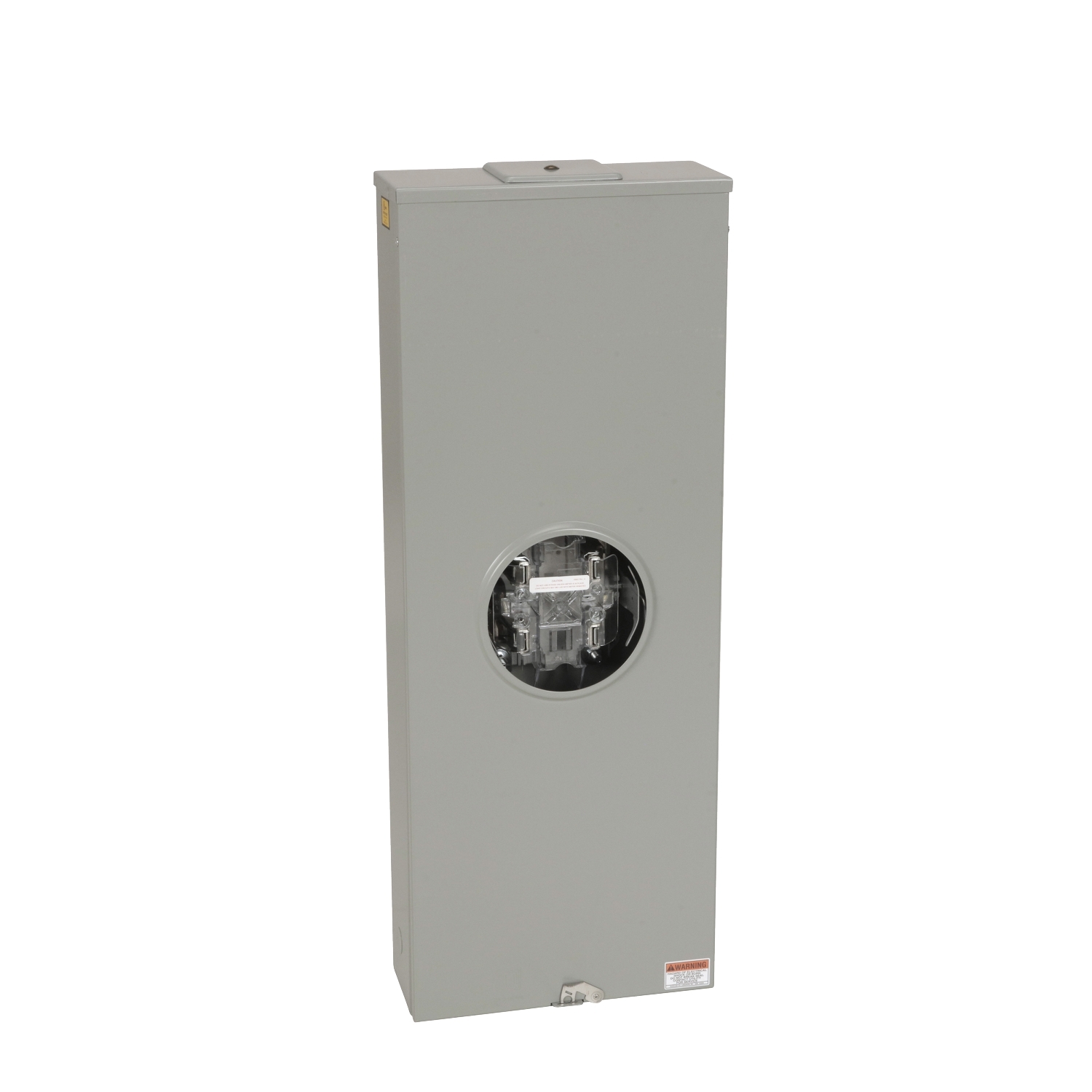 1009788A Single Position Meter Socket, 320 Amp, 1 Phase, Ringless, Lever, 4 Jaw with release, OH, UG, 600V, 3 Wire