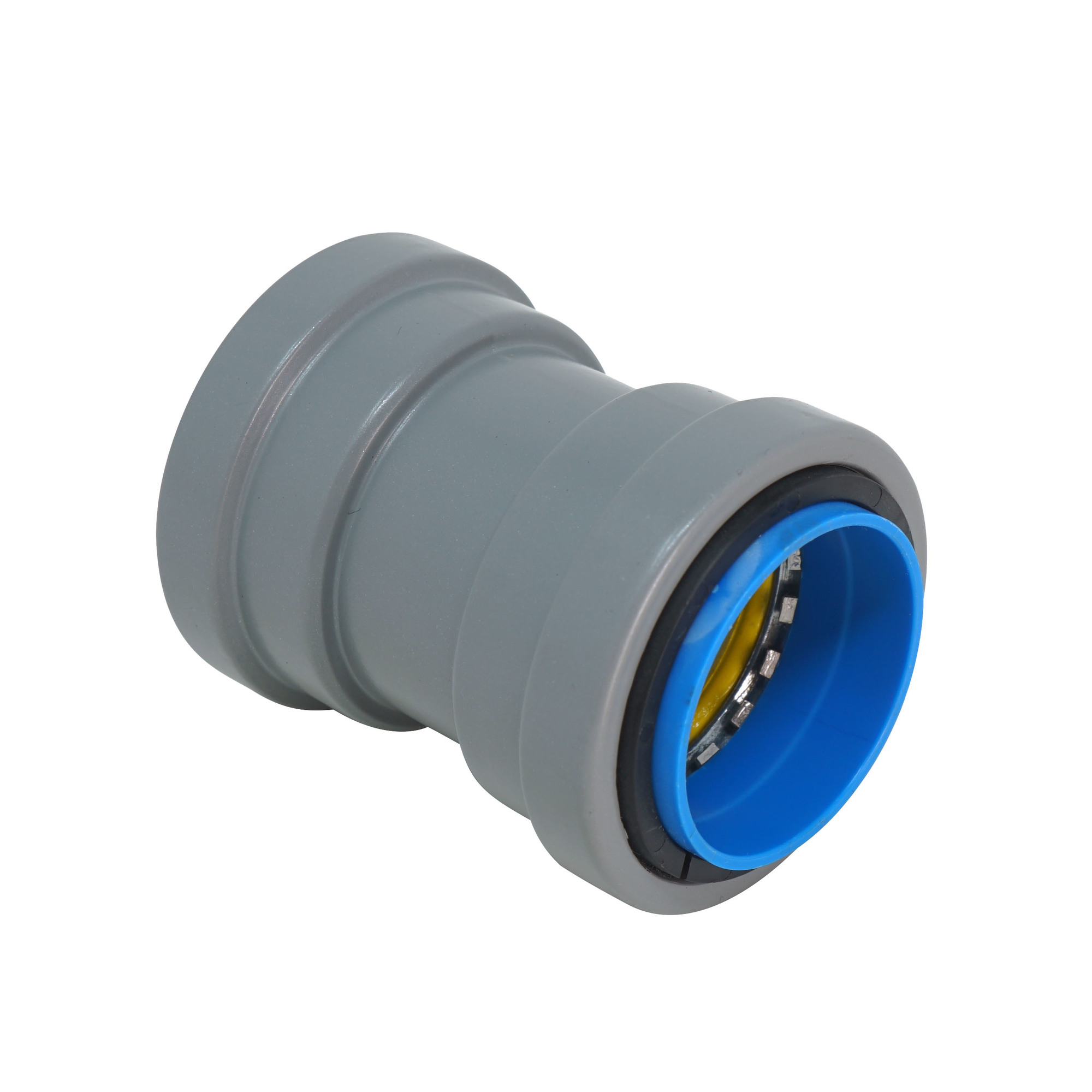 EW-CP-075WT SIMpush Watertight Concrete Tight EMT Coupling With Removal Tool, 3/4 in, For Use With EMT Conduit