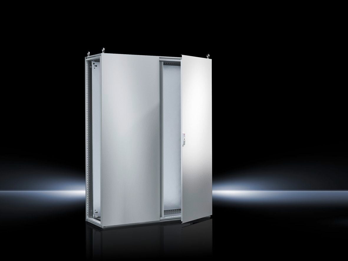 8286500 TS 8 Double Door Baying System Enclosure, 47 in W x 24 in D x 71 in H, NEMA 12/IP55, Carbon Steel