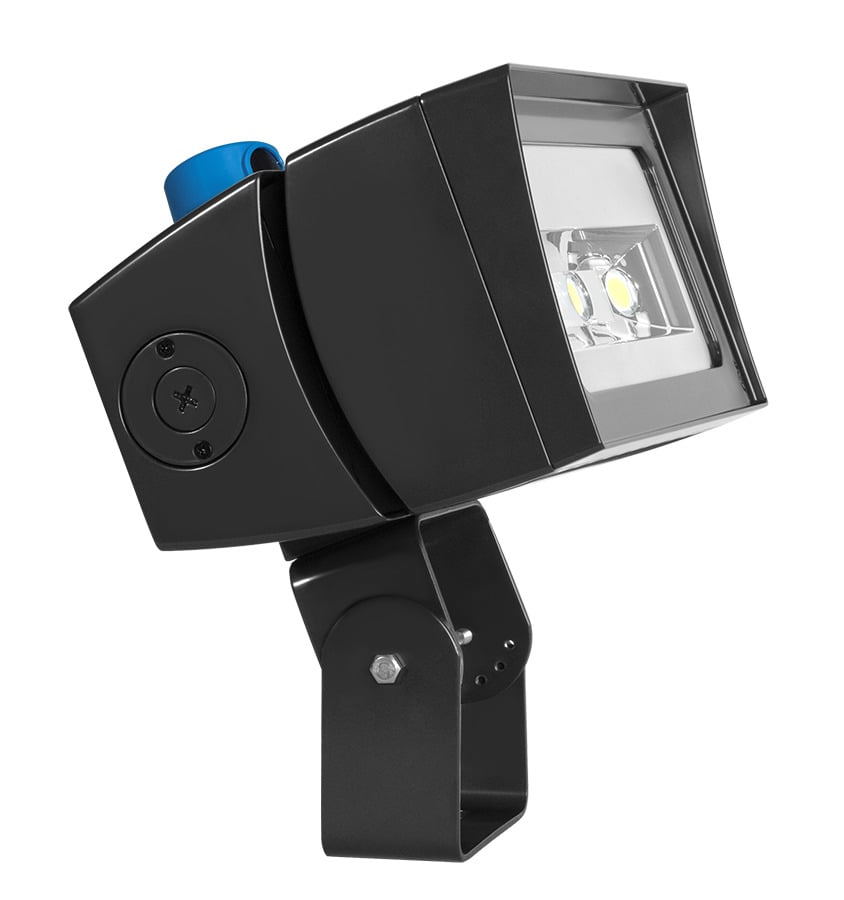 FFLED120T/D10/PCT FFLED Future Floodlight With 120 to 277 V AC 3-Pin Twistlock Photocell, LED Lamp, 119 W Fixture, 120 to 277 V AC, Bronze Housing
