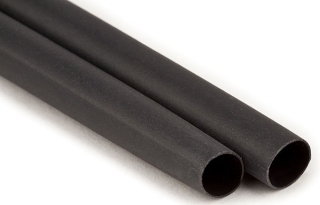 7000132156 ITSN Heavy Wall Cable Sleeve, 0.8 in ID Expanded, 0.2 in ID Recovered, 48 in L, Polyolefin, Black