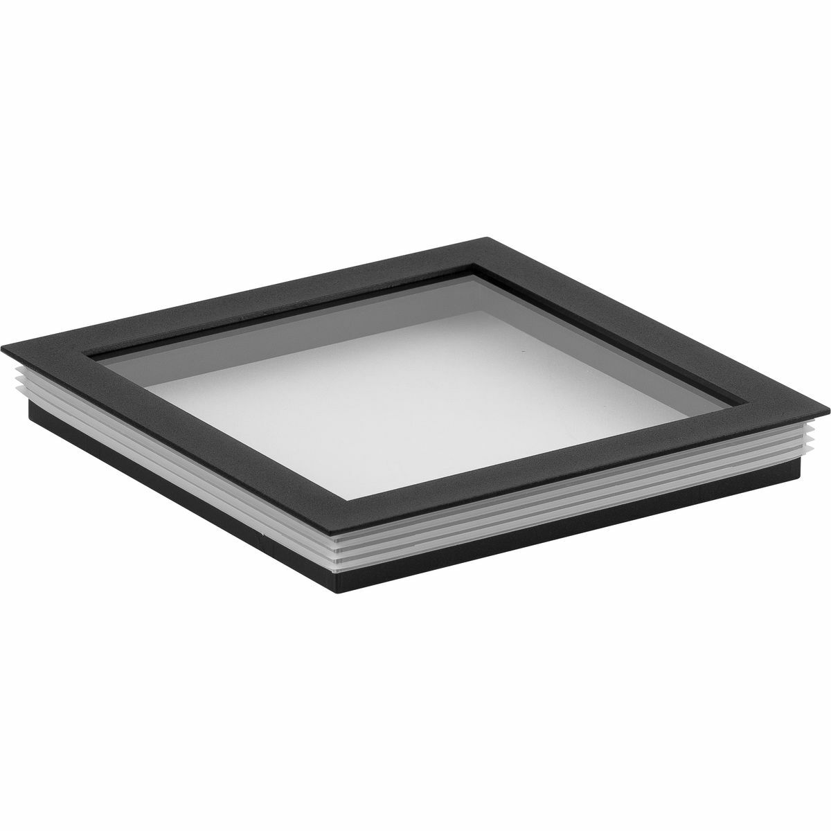 P860047-031 Cylinder Lens Square Cylinder Cover, For Use With 6 in Outdoor Cylinder, Clear Glass, -30 deg Starting Temperature, Aluminum, Black