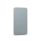 Mounting Plates Wall Mounted Enclosures, AMP, 470x250x2mm, Galvanized, Steel
