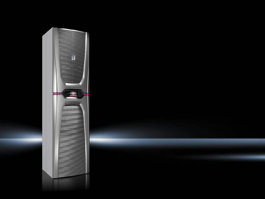 3188640 Blue e+ 3-Phase Cooling Unit, 380 to 480 V AC, 2.3/1.8 A, 2300 cu-m/hr Internal/External, IP55 Enclosure, 14343 Btu