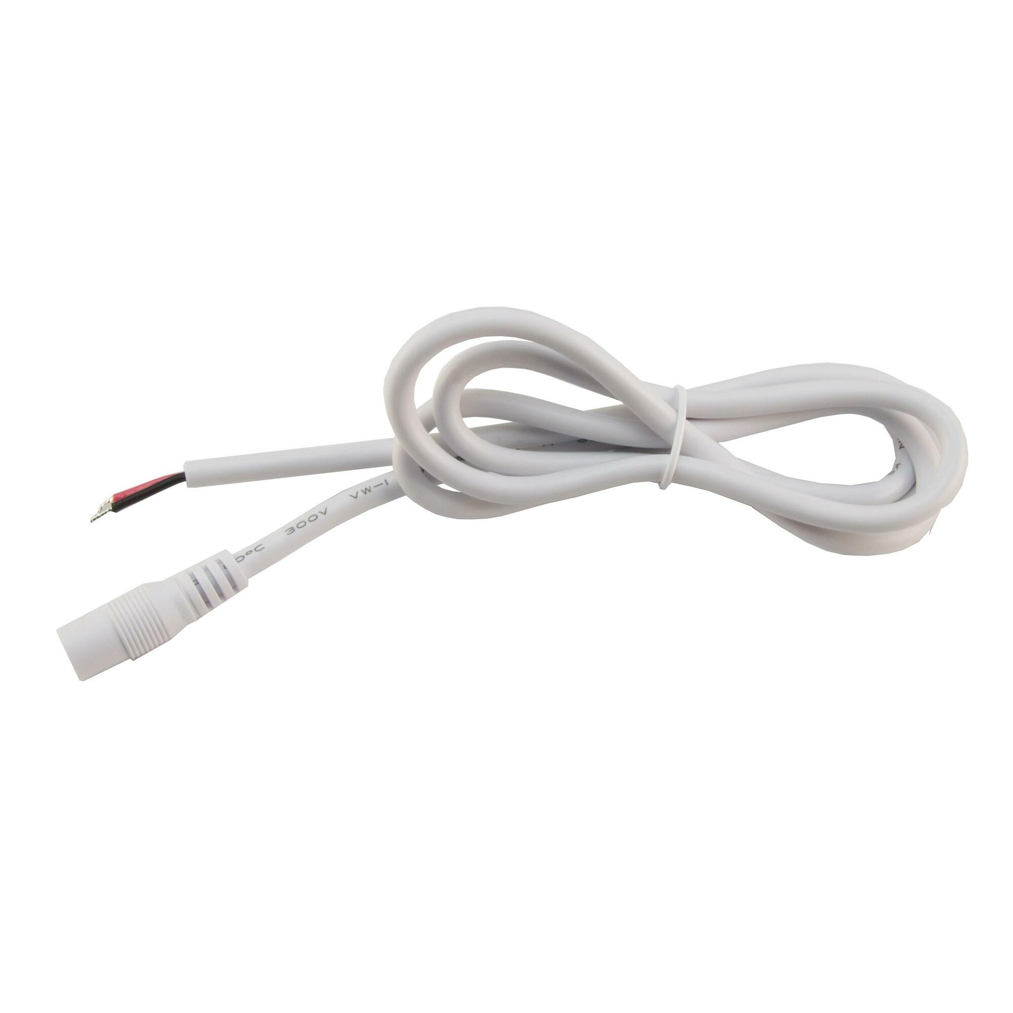 Adapter Splice Cable - Female, White PVC 2464, 42 in., pack of 25