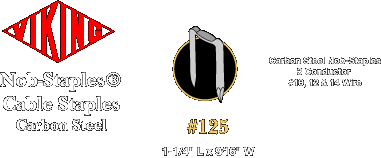 STAPLE 125 P5 VIKING NOB
