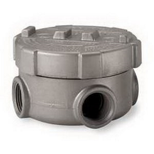 Round Conduit Body, 1 inch, Aluminum, Epoxy Powder Coated