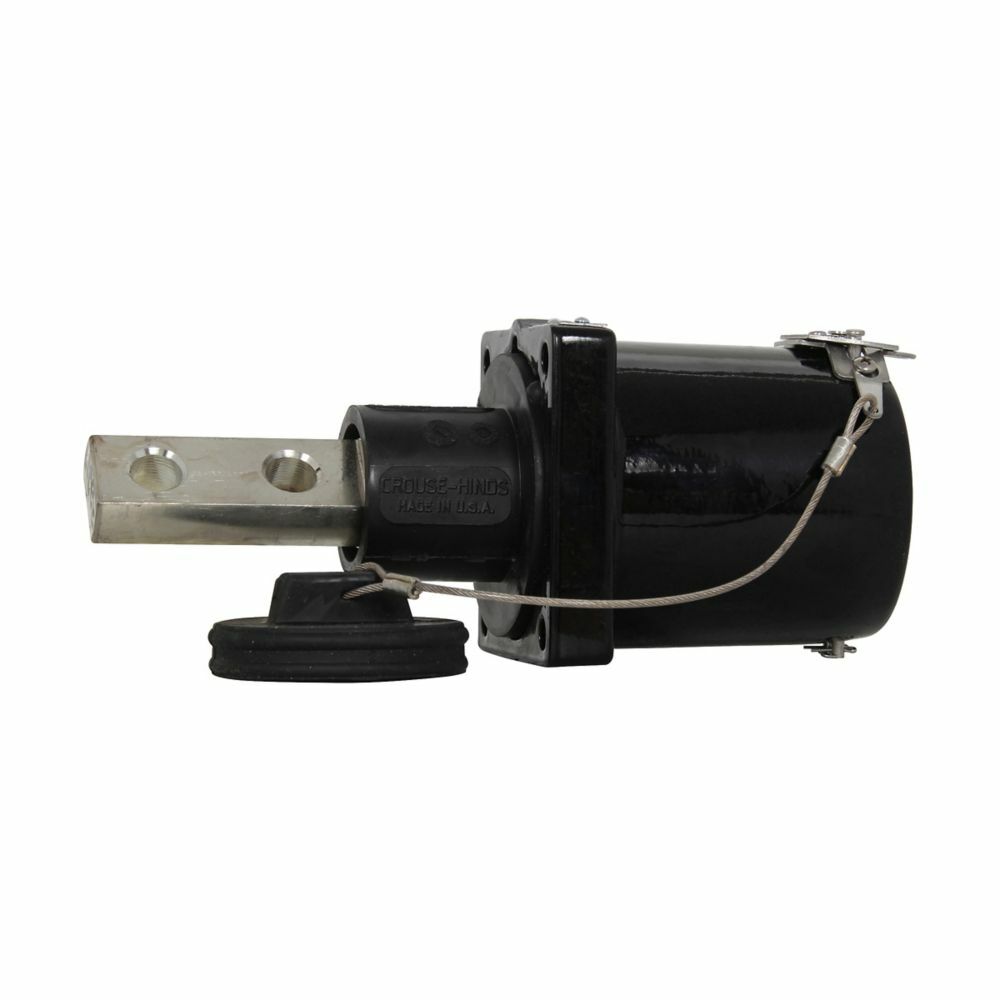 E1049-1810X-R Roughneck 1-Pole Male Receptacle, 1000 VAC/VDC, 1135 A