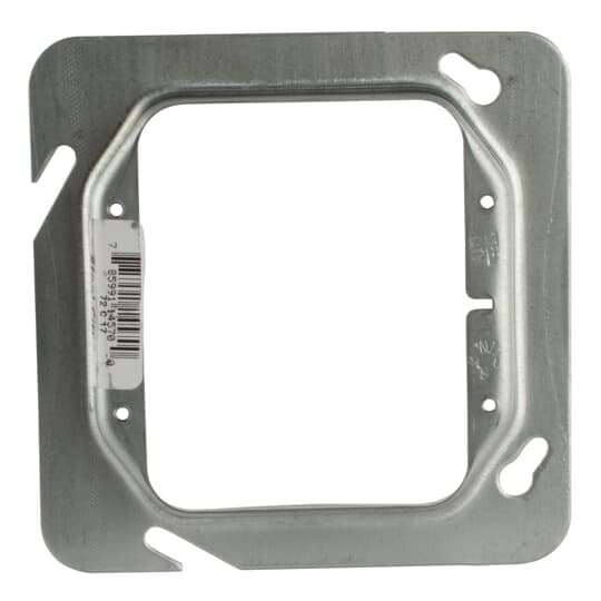 72-C-17 Steel City Outlet Box Cover, 4-11/16 in L x 4-11/16 in W, Steel