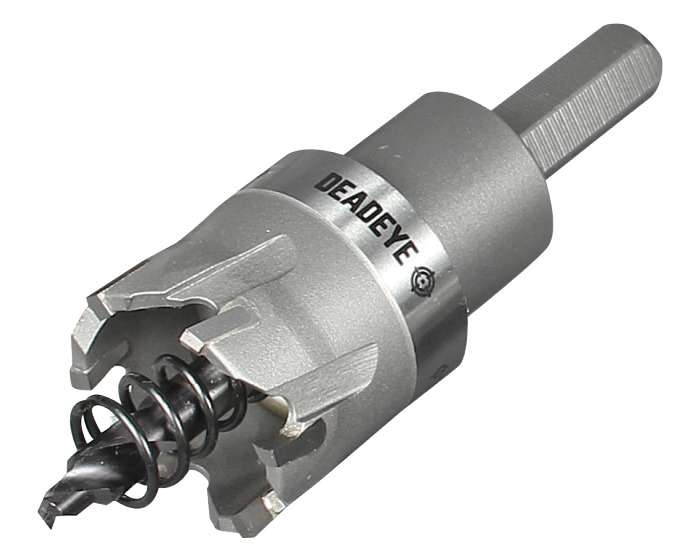 36-803 Tipped Hole Cutter, 1-1/8 in Dia
