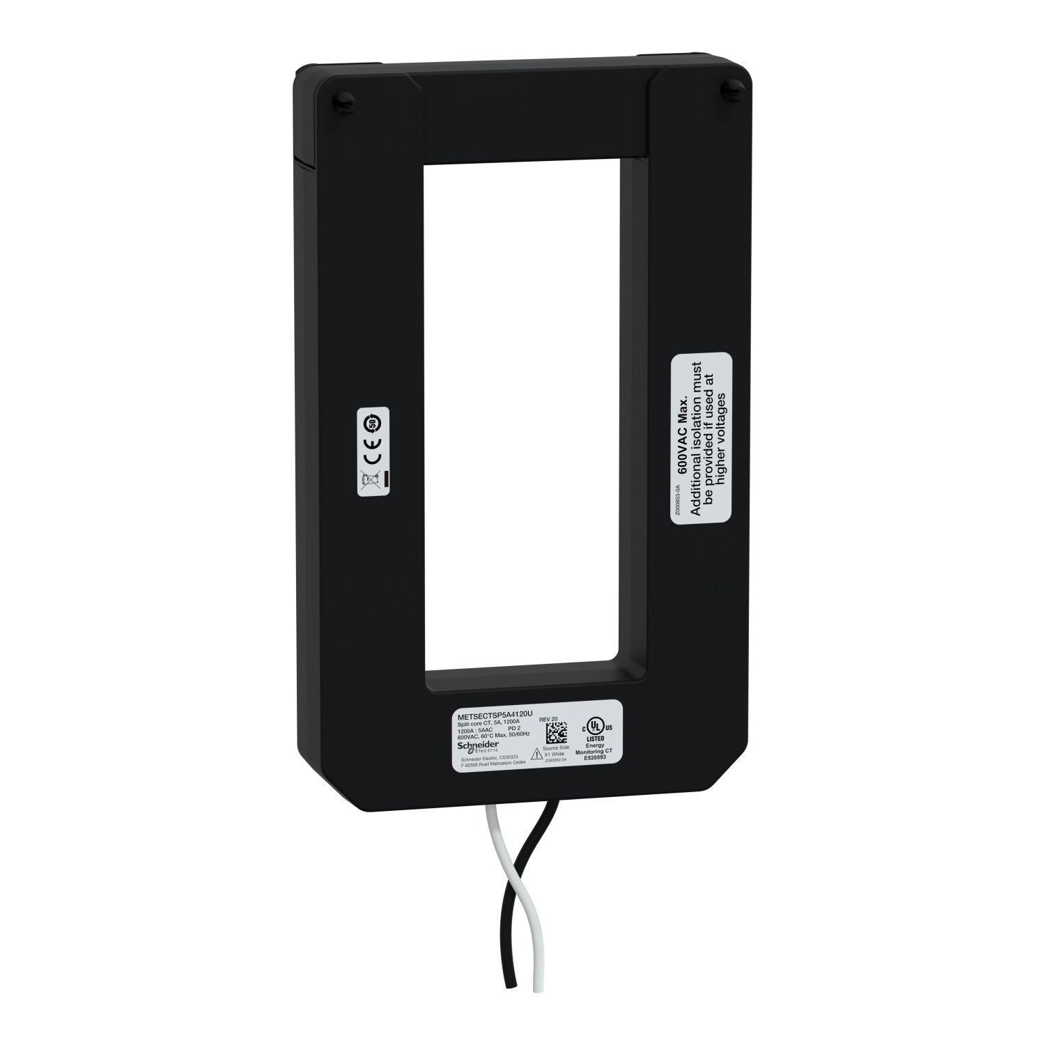 METSECTSP5A4120U Current Transformer, 5 A Secondary