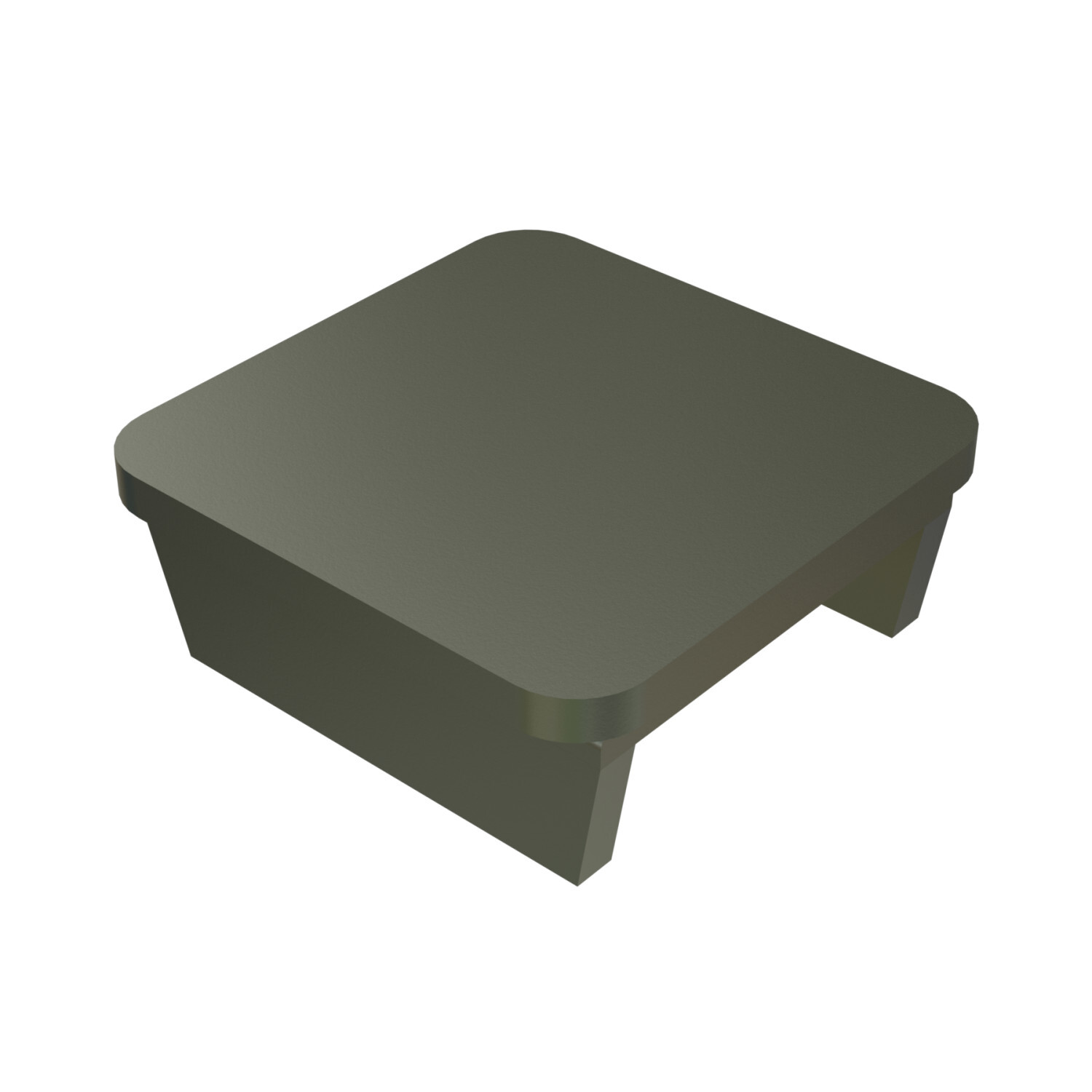 P6280-EG End Cap, For Use With P6000 Channel, Electro-Galvanized