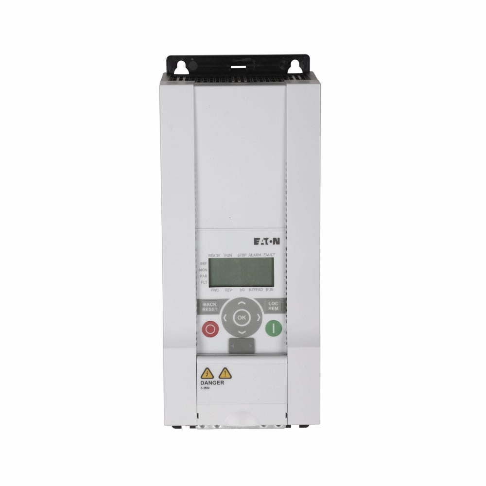 MMX11AA4D8N0-0 M-Max 1-Phase Sensorless Vector Adjustable Frequency Drive, 100/120/230 V AC, 4.8/16.5 A, 1/2 to 1 hp, 10.33 in W x 3.94 in D