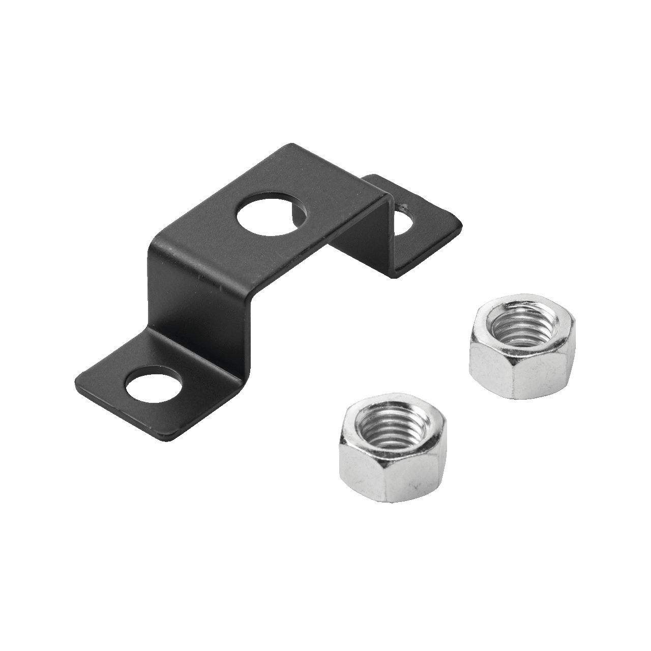 LCBKB DCR Ceiling Support Kit, For Use With Ladder Rack Systems, Steel, Black