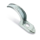 1/2 Inch Pipe Strap, Malleable Iron with Electro-galvanized Finish for Use with Rigid/IMC Conduit