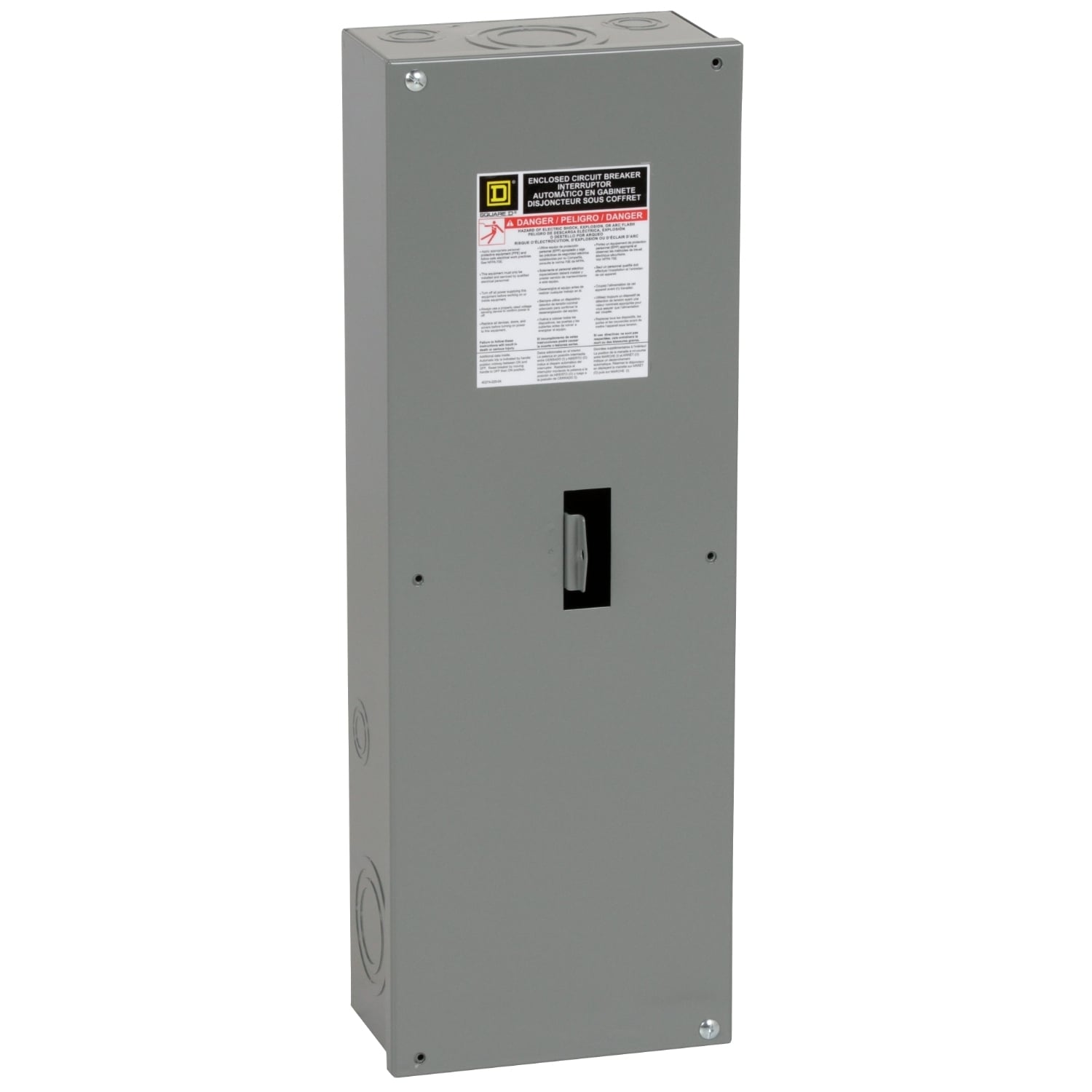 JD250S Circuit Breaker Enclosure, Type 1, 150/250 Amp