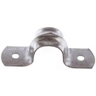 3 Inch, Two Hole Pipe Strap, Stainless Steel, For Use with Rigid/IMC Conduit