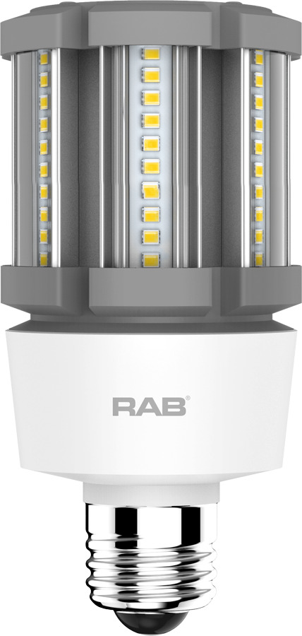 HID-12-E26-840-BYP-PT Type B Universal HID LED Replacement Lamp, 12 W, E26 Lamp, Post Shape, 1750 Lumens