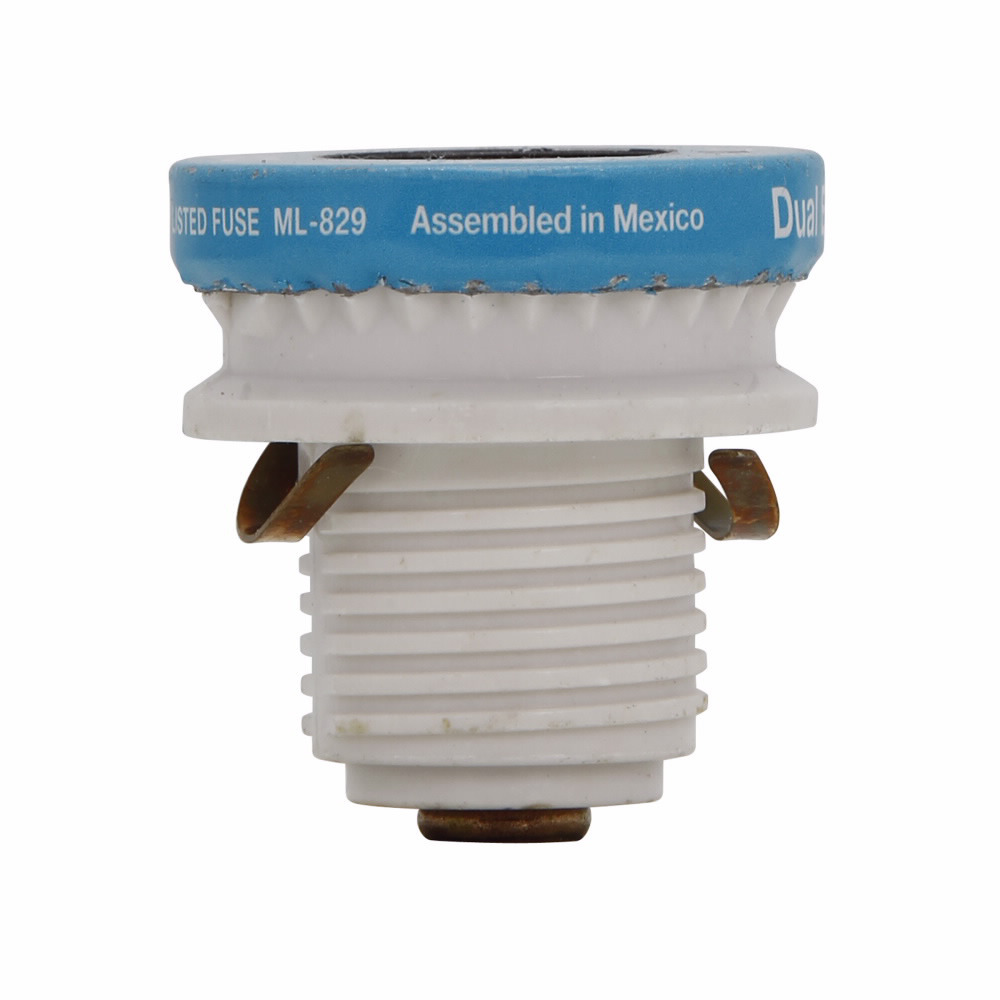 S-9 Fustat Heavy Duty Low Voltage Time Delay Plug Fuse, 9 A, 125 VAC, 10 kAIC Interrupt