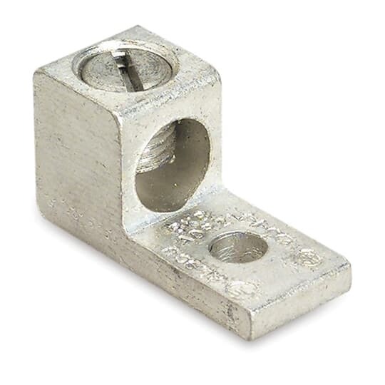 ADR99 Blackburn Type ADR-ALCUL Dual-Rated Mechanical Lugs, 500 to 1000 kcmil Conductor Aluminum/Copper Conductor, 5/8 in Stud, 1 Bolt Holes