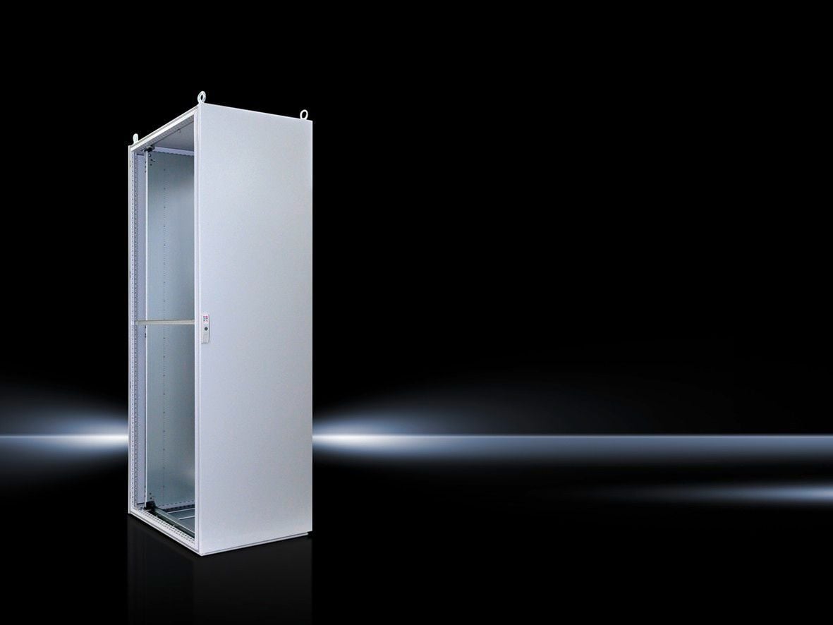 8608500 TS 8 1-Door Compact Enclosure, 24 in W x 32 in D x 79 in H, NEMA 12/IP55, Sheet Steel