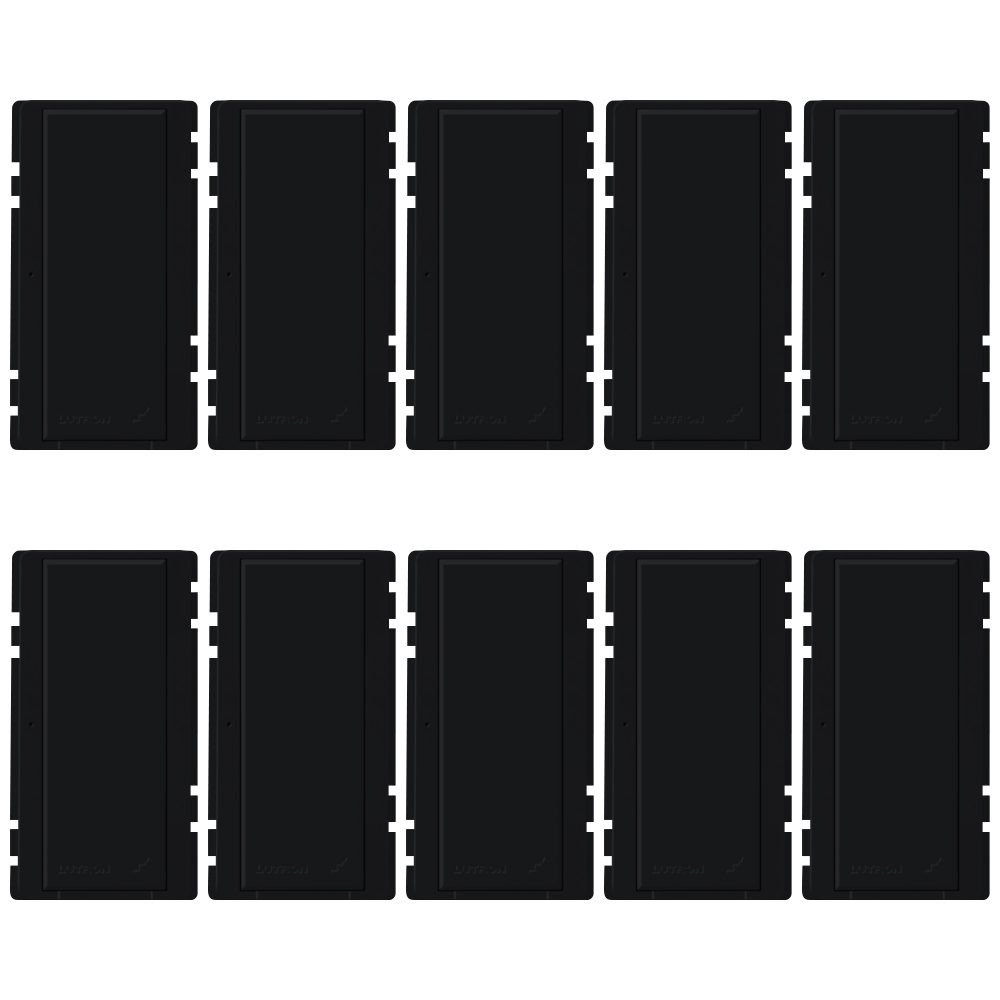 RK-S-10-BL Replacement Button Kit for Designer-Style Maestro Dimmer Switch, Black, 10 pack