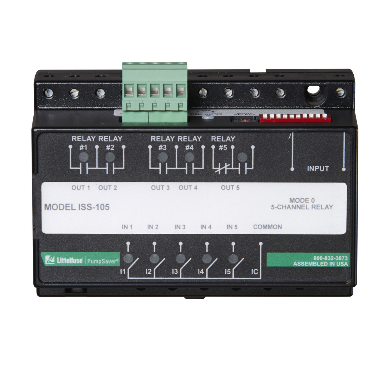 ISS-105 Symcom PumpSaver 5-Channel Intrinsically Safe Switch/Pump Controller