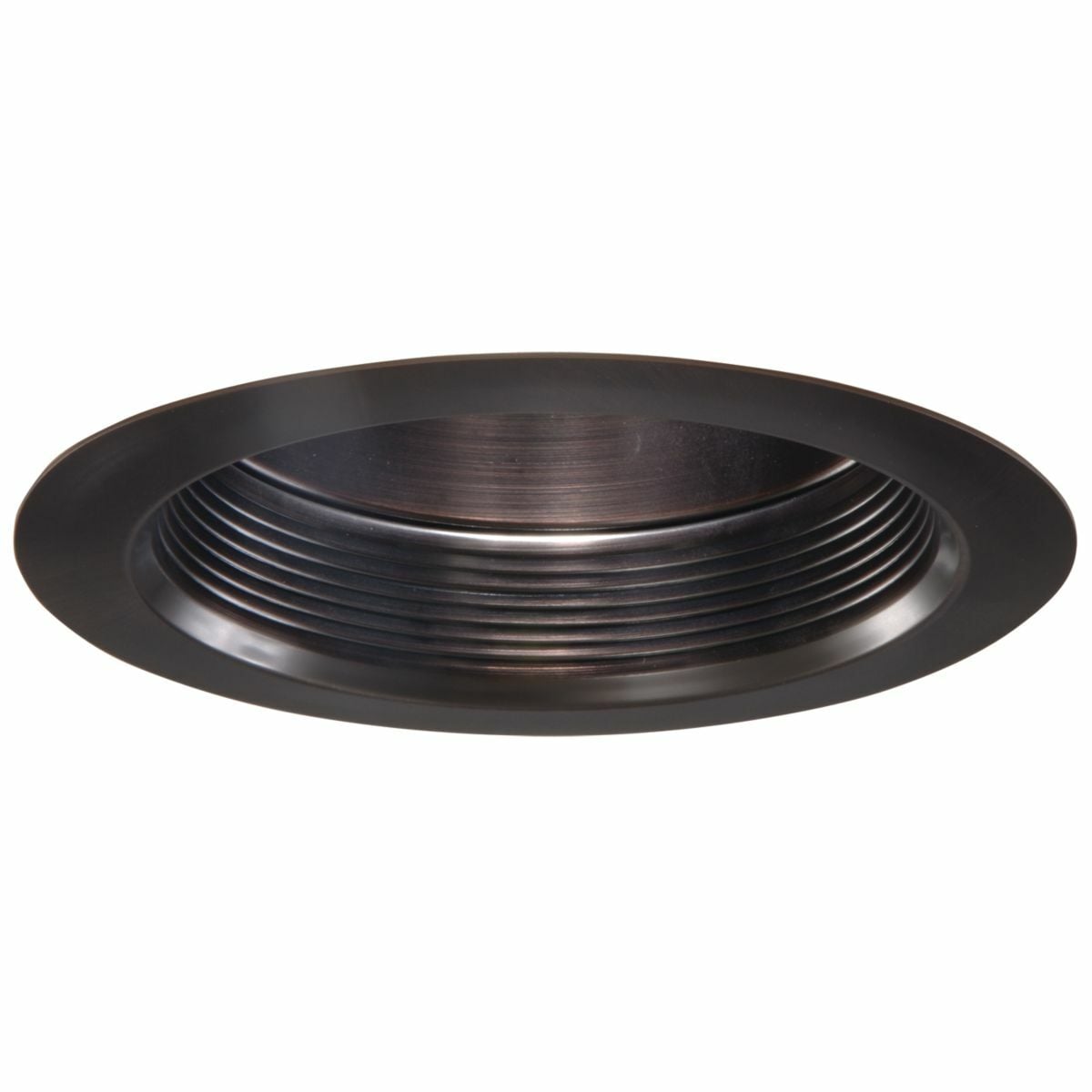 30TBZAT Halo Air-Tite Super Trim H7 30 Self-Flanged Round Lighting Trim, 6 in ID x 7-1/4 in OD, Incandescent Lamp, For Use With H7 Downlight Fixture, E7ICAT and E7RICAT Housing, Metal