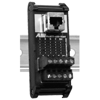 DRRJ45T8 Connector to Terminal Adapter, For Use With RJ45 Connector