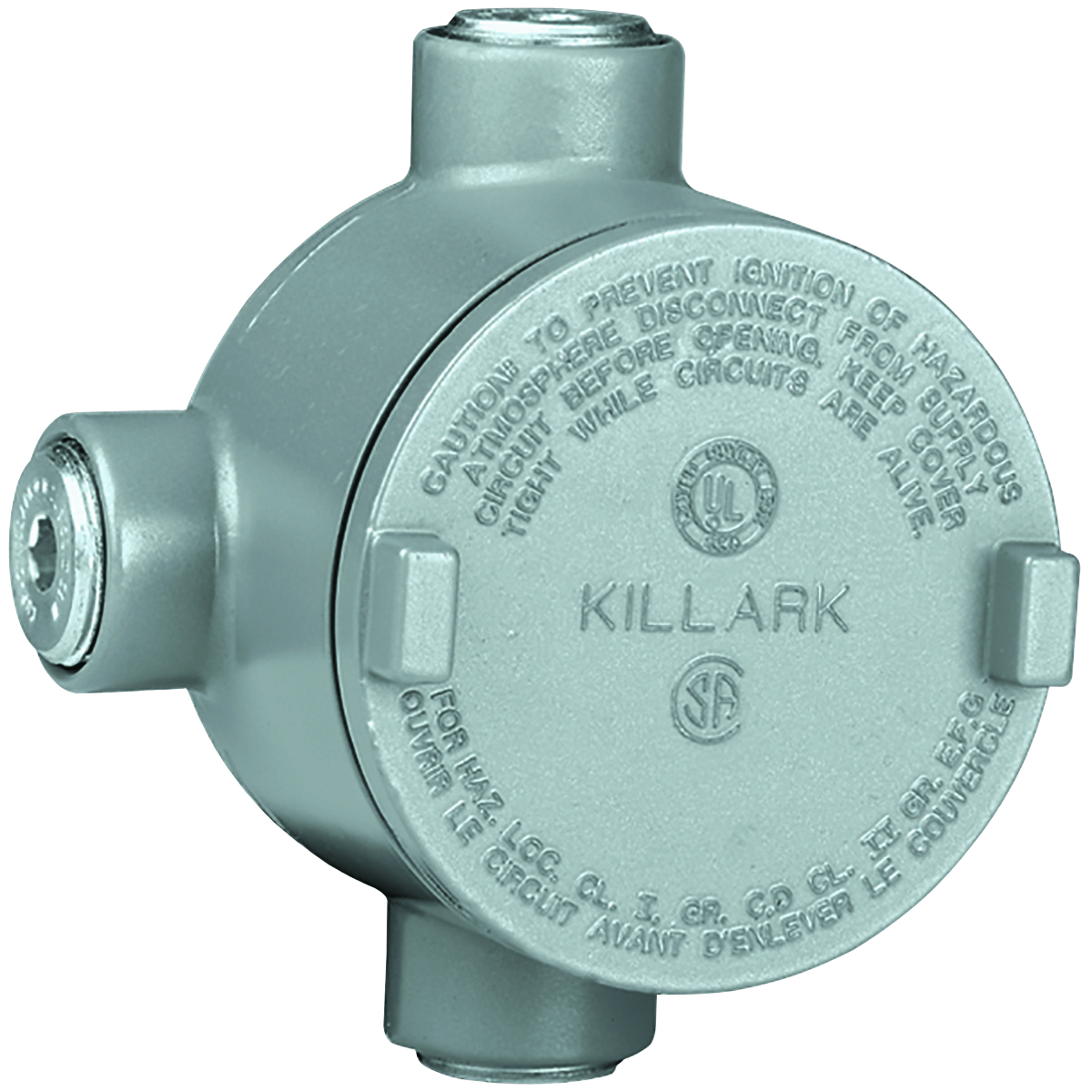GRR-2 GRR Conduit Outlet Body, 3/4 in Hub, 13 cu-in Capacity, Copper Free Aluminum