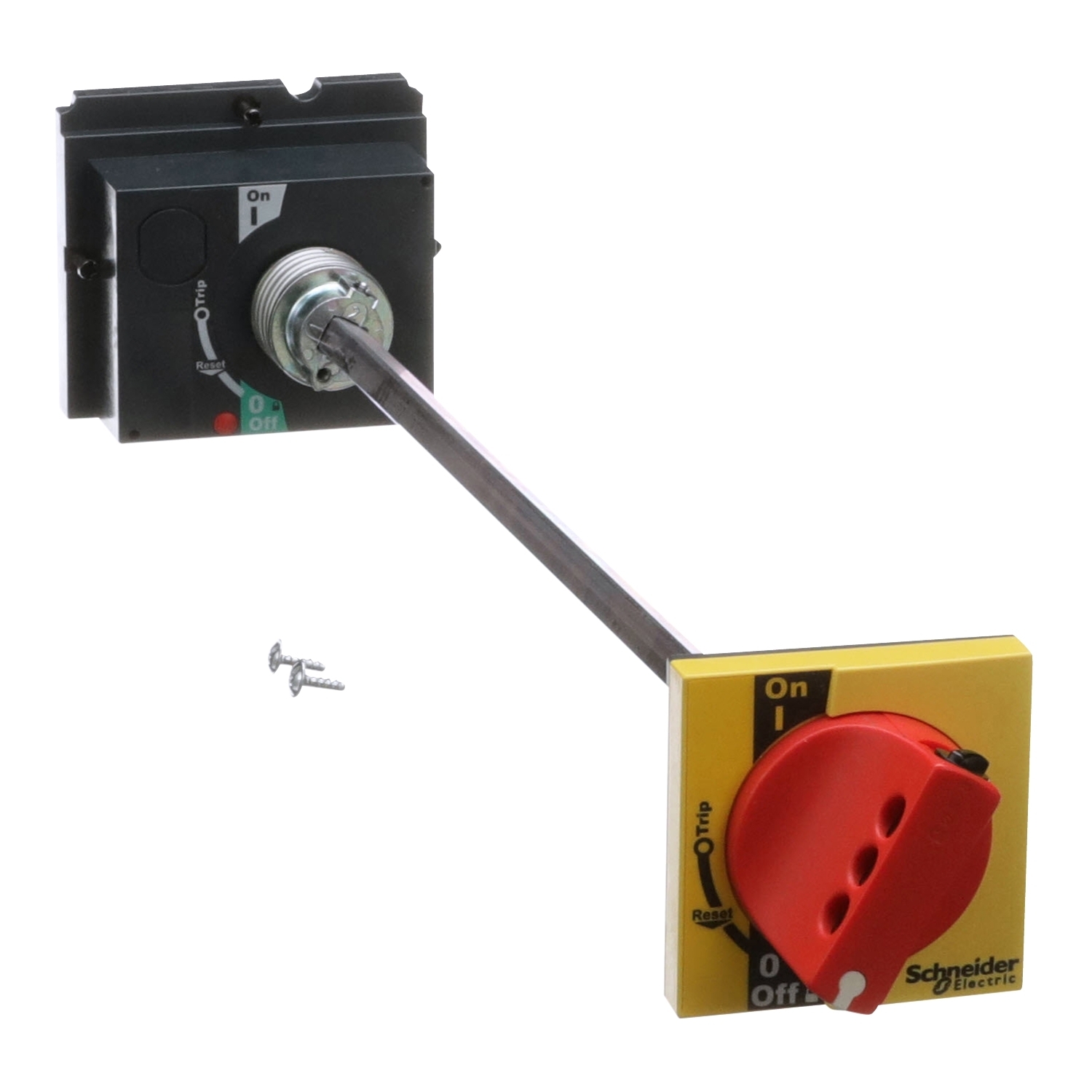 S29340 Door Mounted Standard Rotary Handle, Red