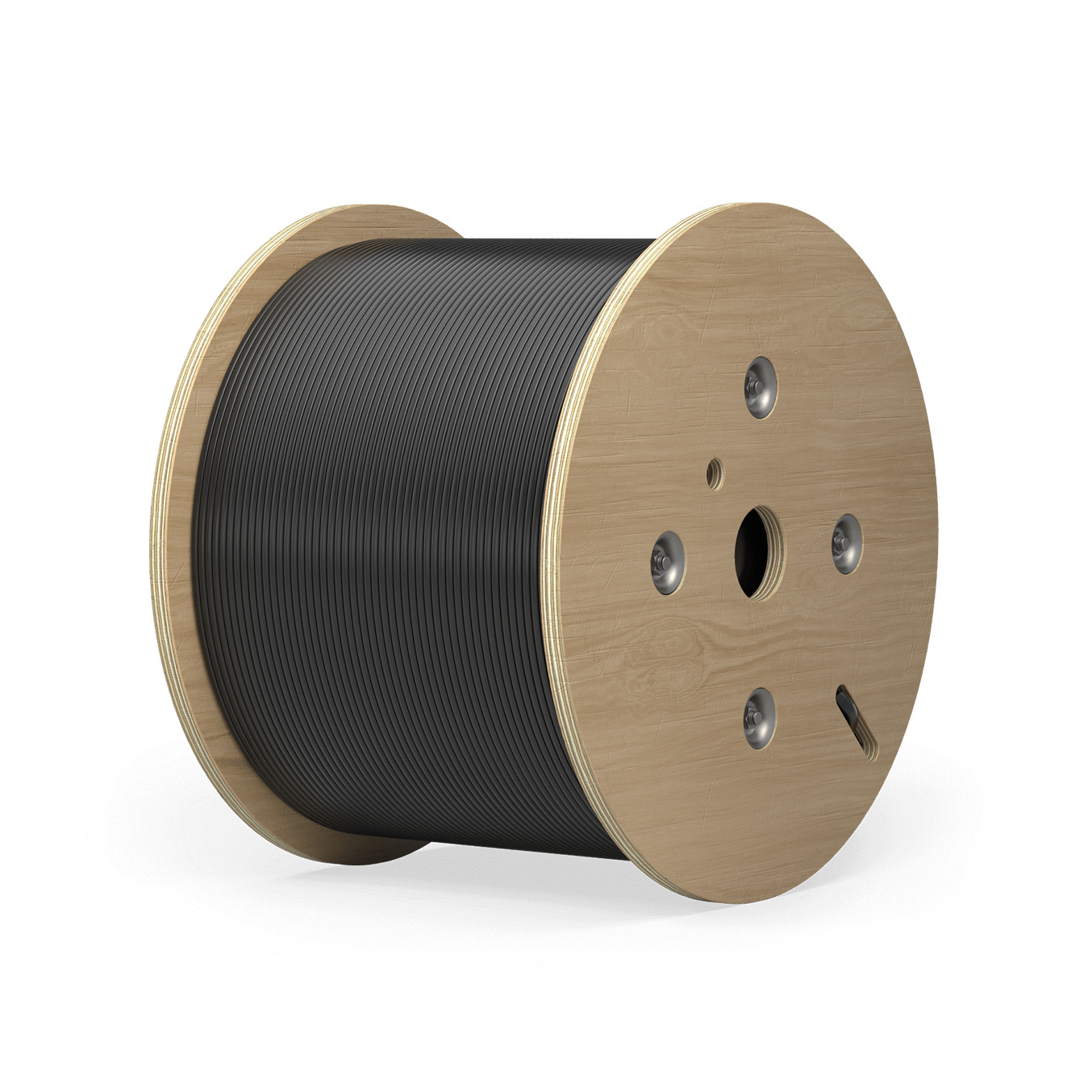 Q Cable, 12 AWG, no connectors, 300m length (300m = 984ft)