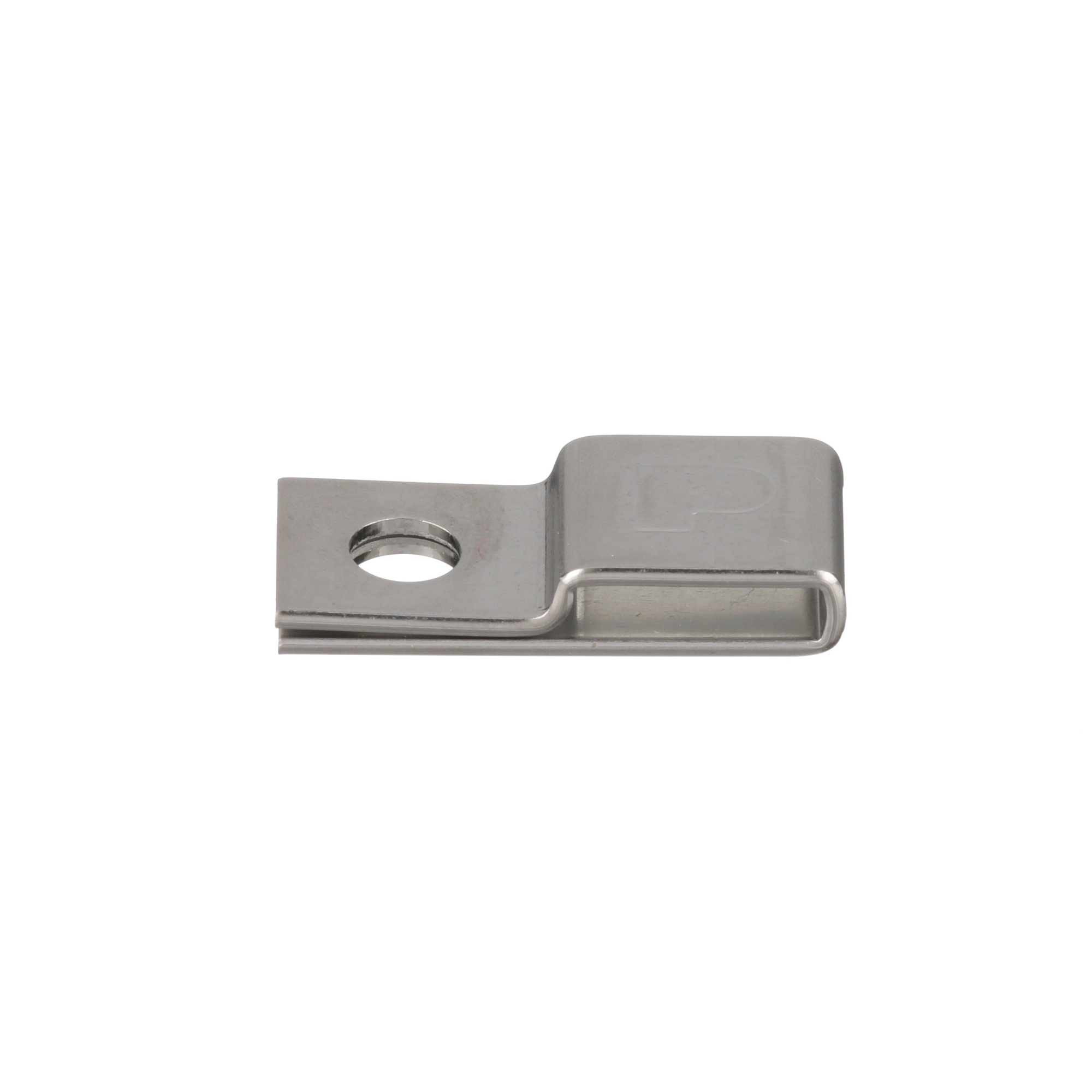 MTM1H-C Pan-Steel Cable Tie Mount, 2-Way, Threaded Mount, 0.38 in W Tie, 304 Stainless Steel/Polyamide, Natural