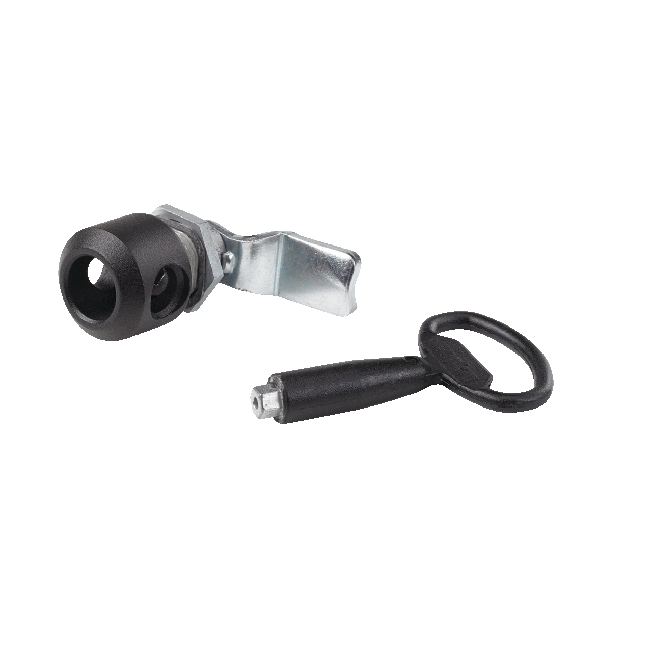 EPL4 ComLine DWS12/DCOMY/A80 Quarter Turn Latch Kit, Padlockable Handle, For Use With ACCESSPLUS II, L-BOX, D-BOX, COMLINE and PROTEK Type 3R/4/12 Wall Mount Enclosures, Steel, Zinc Plated