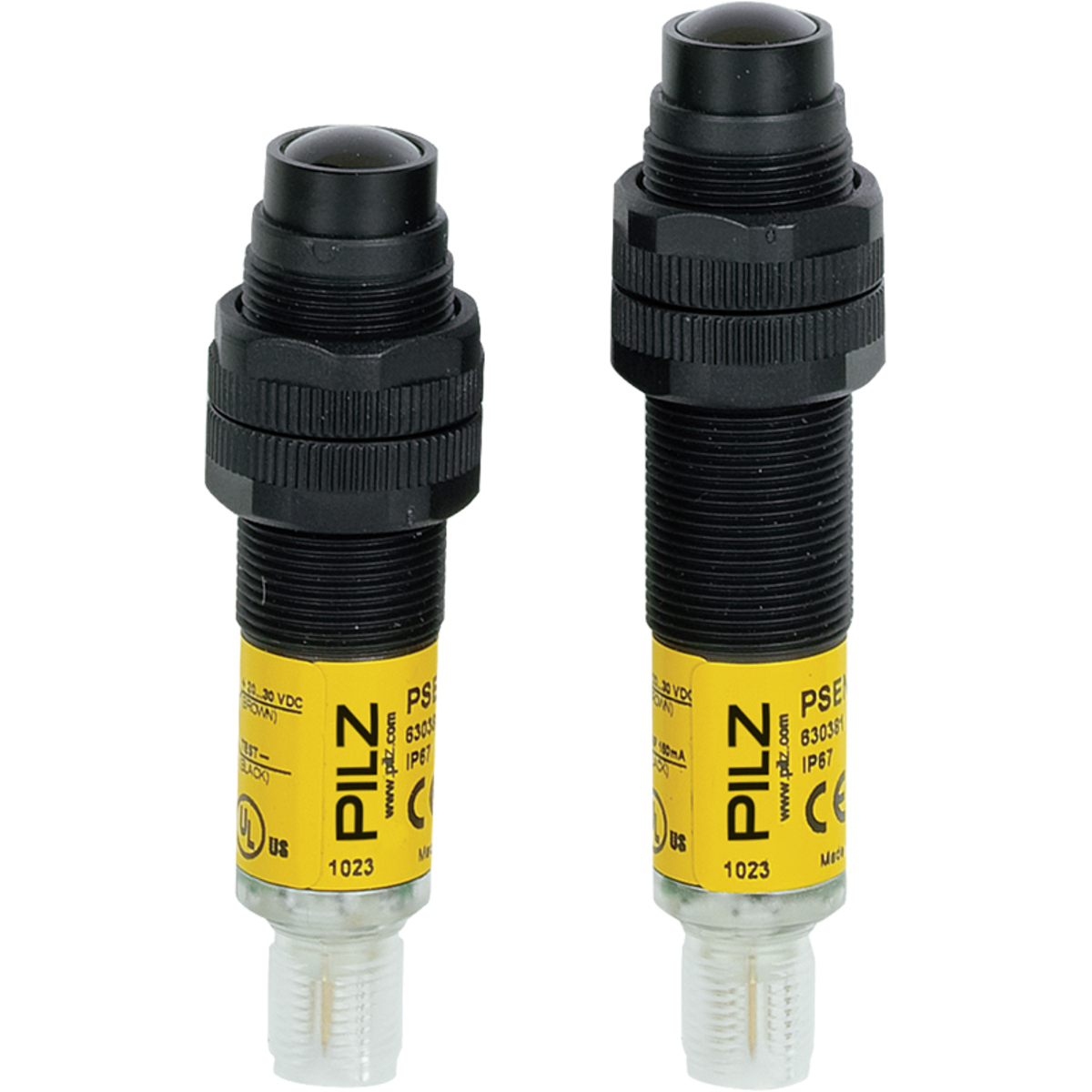 Safety Light Beam Device, Type 4, PL e, Body Protection, Infrared Sensor, Connection Receiver: 4-pin M12 Male Connector, Connection Transmitter:4-pin M12 Male Connector
