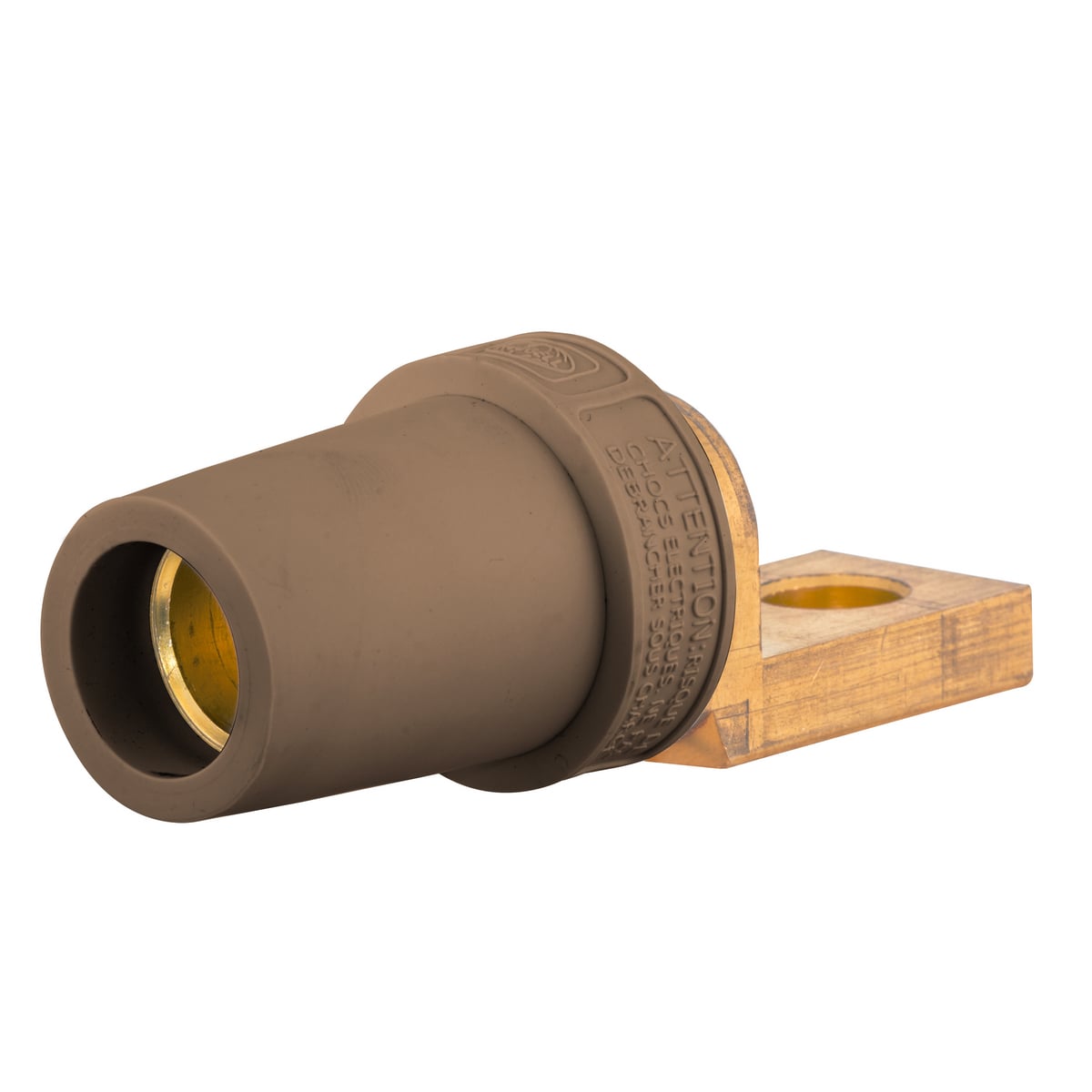 HBLFOSBN 16 Series Female Standard Straight Single Pole Receptacle With 300/400 A Plug, 600 V AC/250 V DC, 400 A, 4/0 AWG Wire, Screw Terminal Connection, 3R/4X/12 NEMA Rating