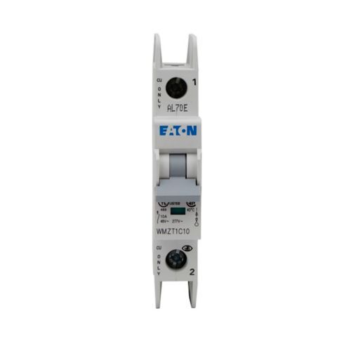 WMZT1C13 Current Limiting Miniature Circuit Breaker, 277/480 V AC, 13 A, 10/15 kA Interrupt, 1 Poles, Thermal Magnetic Trip