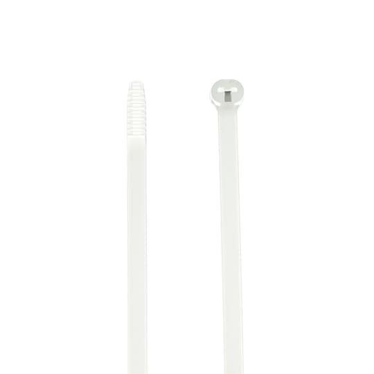 TY27M Ty-Rap High Performance Standard Cable Tie, 13.4 in L x 0.27 in W x 0.06 in THK, Nylon/Polyamide 6.6, Natural