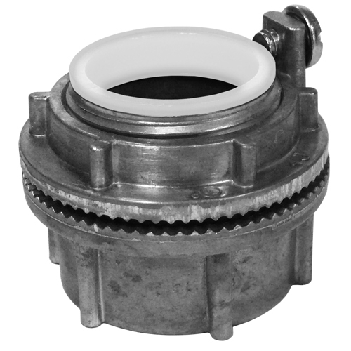 HUBG100DN NEER Grounding Watertight Conduit Hub, 1 in, For Use With IMC/Rigid Conduit, Die Cast Zinc