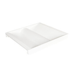 VOLUME5AS030UNVD84022UWH/61513 ValueLED Dimmable Volumetric Troffer, 20/25/30 W Fixture, 120 to 277 V AC, Steel Housing