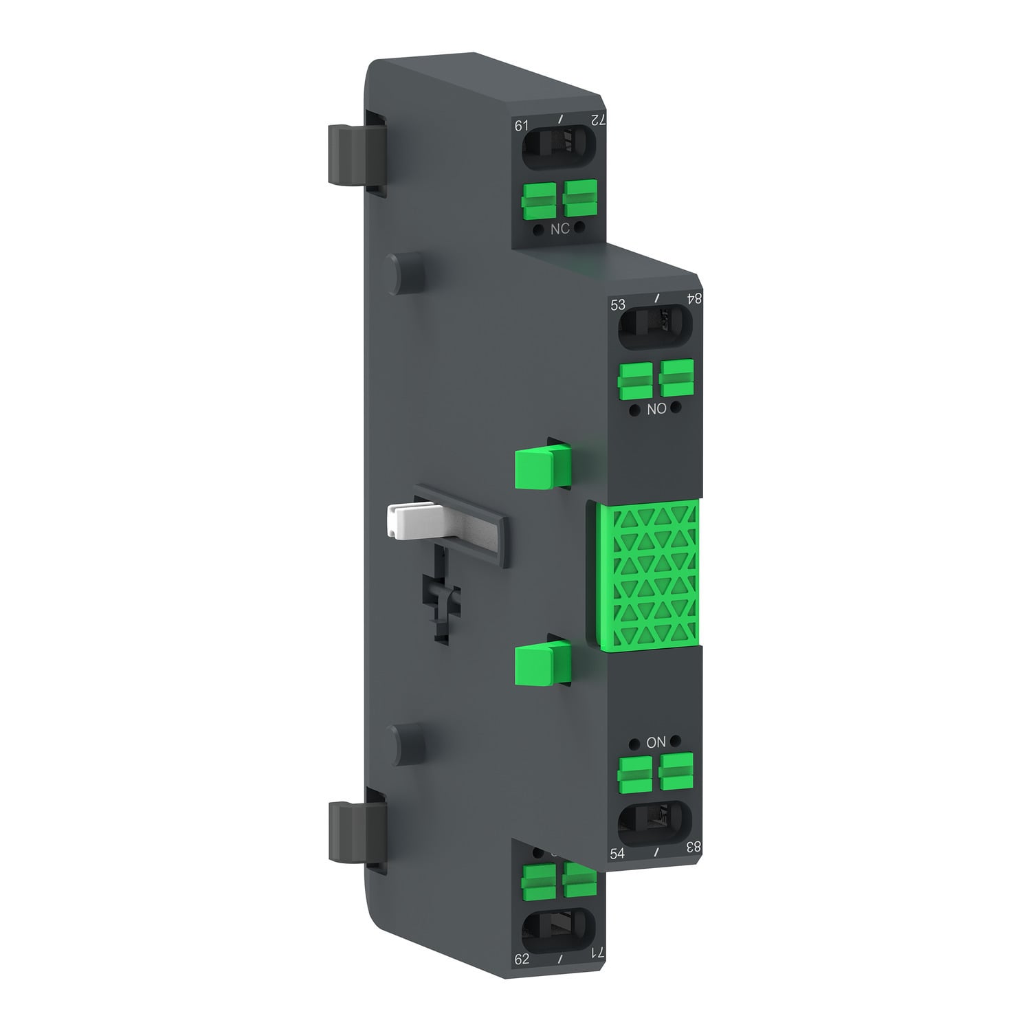LAG8N113 LAG Instantaneous Block, 500 V AC, 10 A, 1NO+1NC Contacts