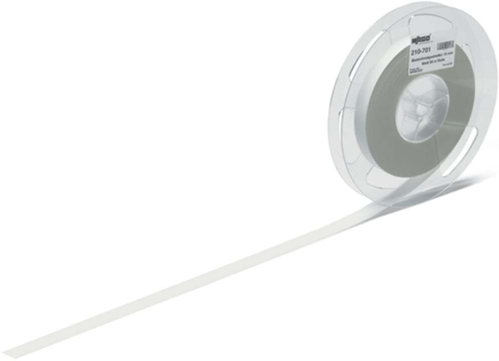 210-702 Self-Adhesive Marking Strip, 15 mm W, White Legend