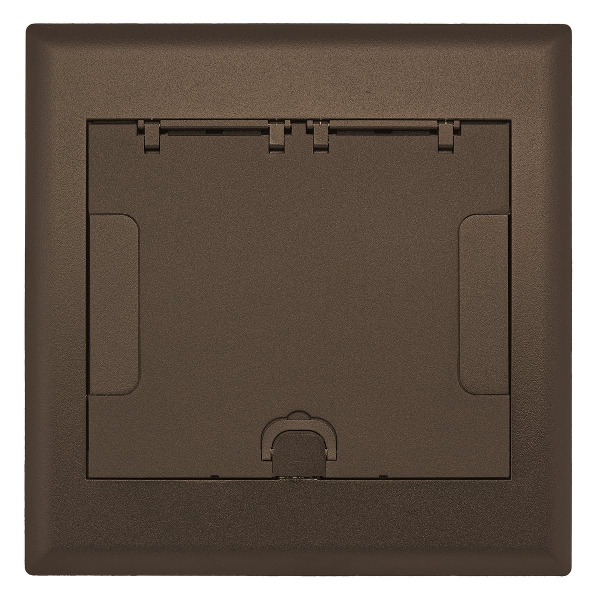 10GAFBCVRBRZ AFB Standard Floor Box Cover, 13.08 in L x 13.21 in W, Cast Aluminum