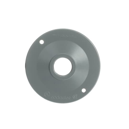 S-12 Red Dot Standard Lamp Holder Cover, 4-1/8 in Dia, Aluminum