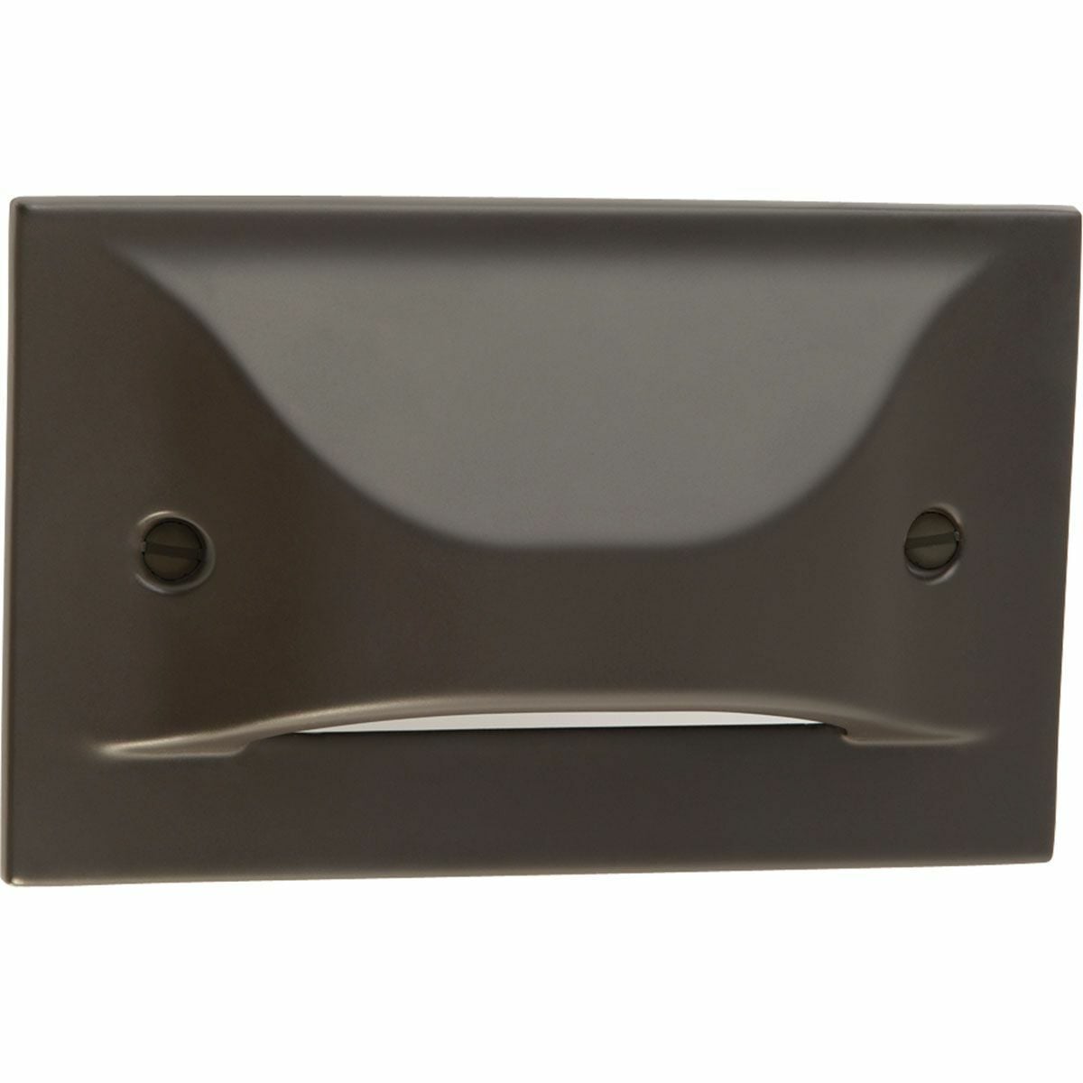 P6832-2030K Commodity/Utilitarian Step/Wall Light, (1) Lamp, 120 V AC, Antique Bronze/Painted Housing