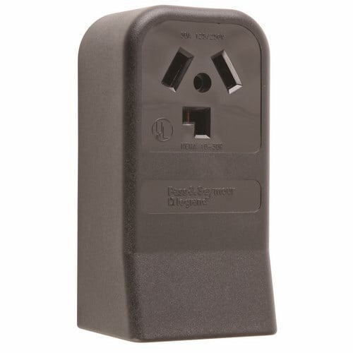 388 Straight Blade Receptacle 30A 125/250V 3-Pole 3-Wire