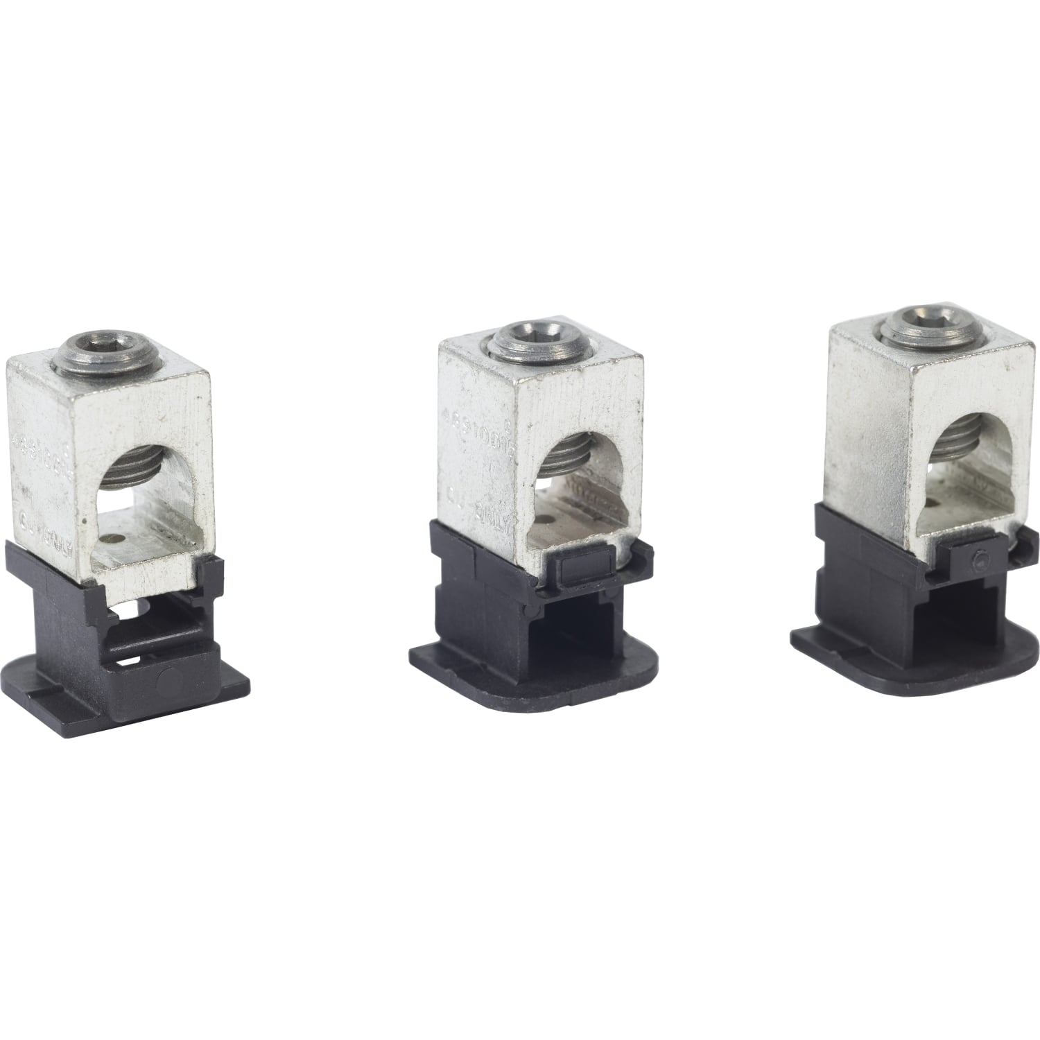 CU150HD PowerPact Mechanical Lug Kit, 14 to 2/0 AWG Copper, For Use With 15 to 150 A HD, HG, HJ, HL Frame Circuit Breaker