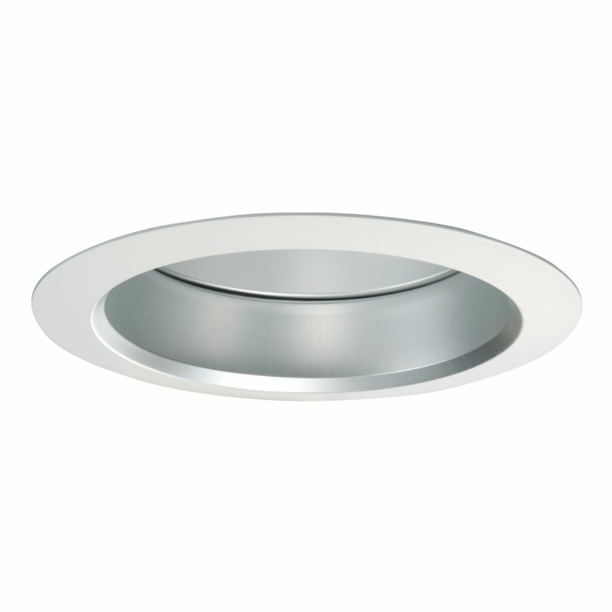 30HAT Halo Air-Tite Super Trim H7 30 Self-Flanged Round Lighting Trim, 6 in ID x 7-1/4 in OD, Incandescent Lamp, For Use With H7 Downlight Fixture and H7UICA Housing, Metal
