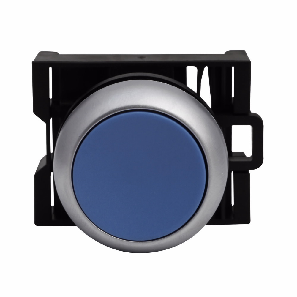 M22-D-B Modular Non-Illuminated Pushbutton Operator, 22.5 mm, Blue