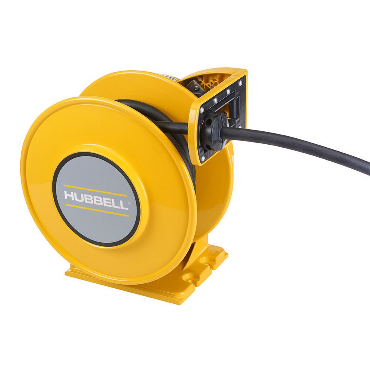 HBLI25104Y inREACH 4-Conductor Cord Reel With Open Cord End, 250 V AC, 30 A, 25 ft L Cord, 10 AWG Conductor